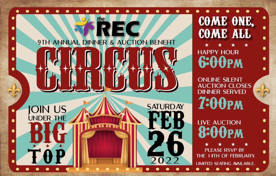 The Circus is in town! Auction 2022 – The Paris Rec
